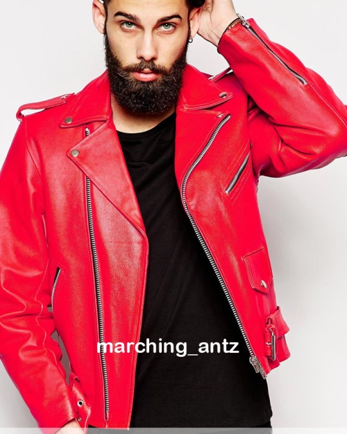 Biker Leather Motorcycle Jacket 201