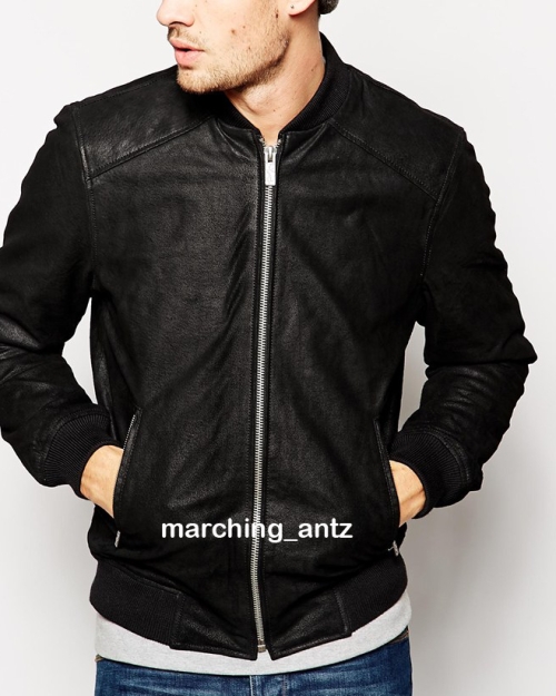 Vintage Crackled Leather Jacket 309