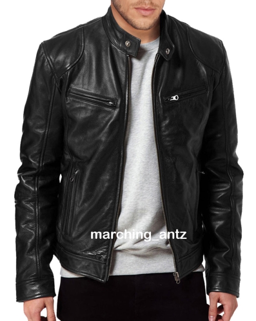 Leather Biker Jacket 501