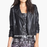 Ladies Leather Jacket 15a