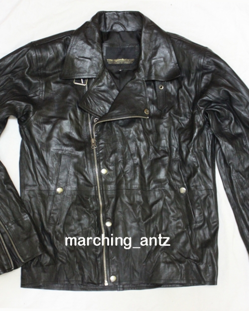 Wrinkled Leather Jacket