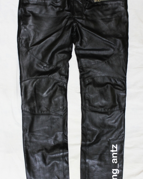 Leather Biker Jeans BLM