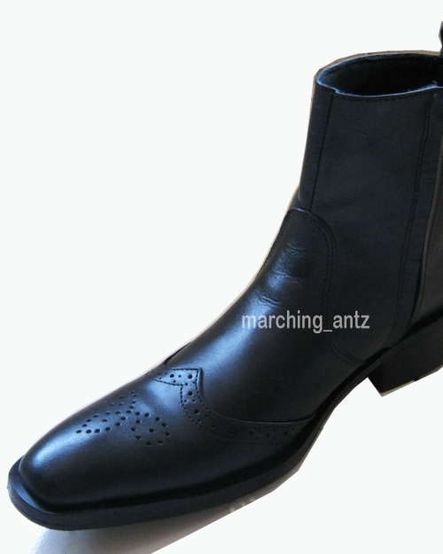 BROGUE ZIP UP BOOTS 206