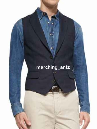 Suede Leather Vest