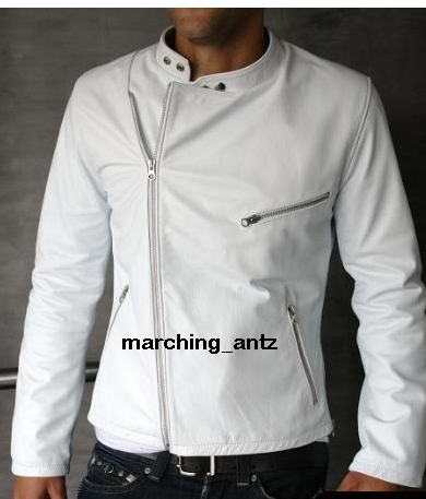 Asymmetric Leather jacket