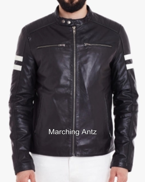 Leather Motorcycle Jacket Peter
