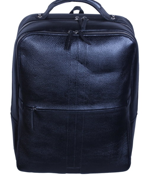 Leather laptop backpack bag for men and women SZ