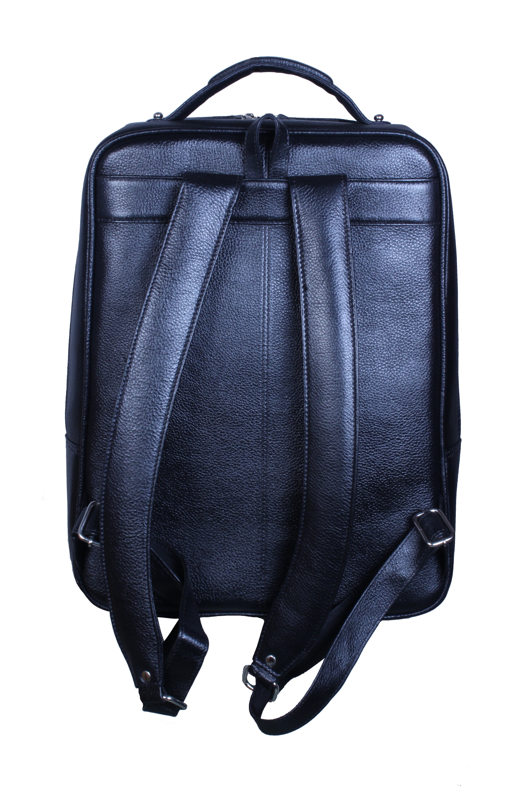 Leather laptop backpack bag for men and women SZ - Image 4