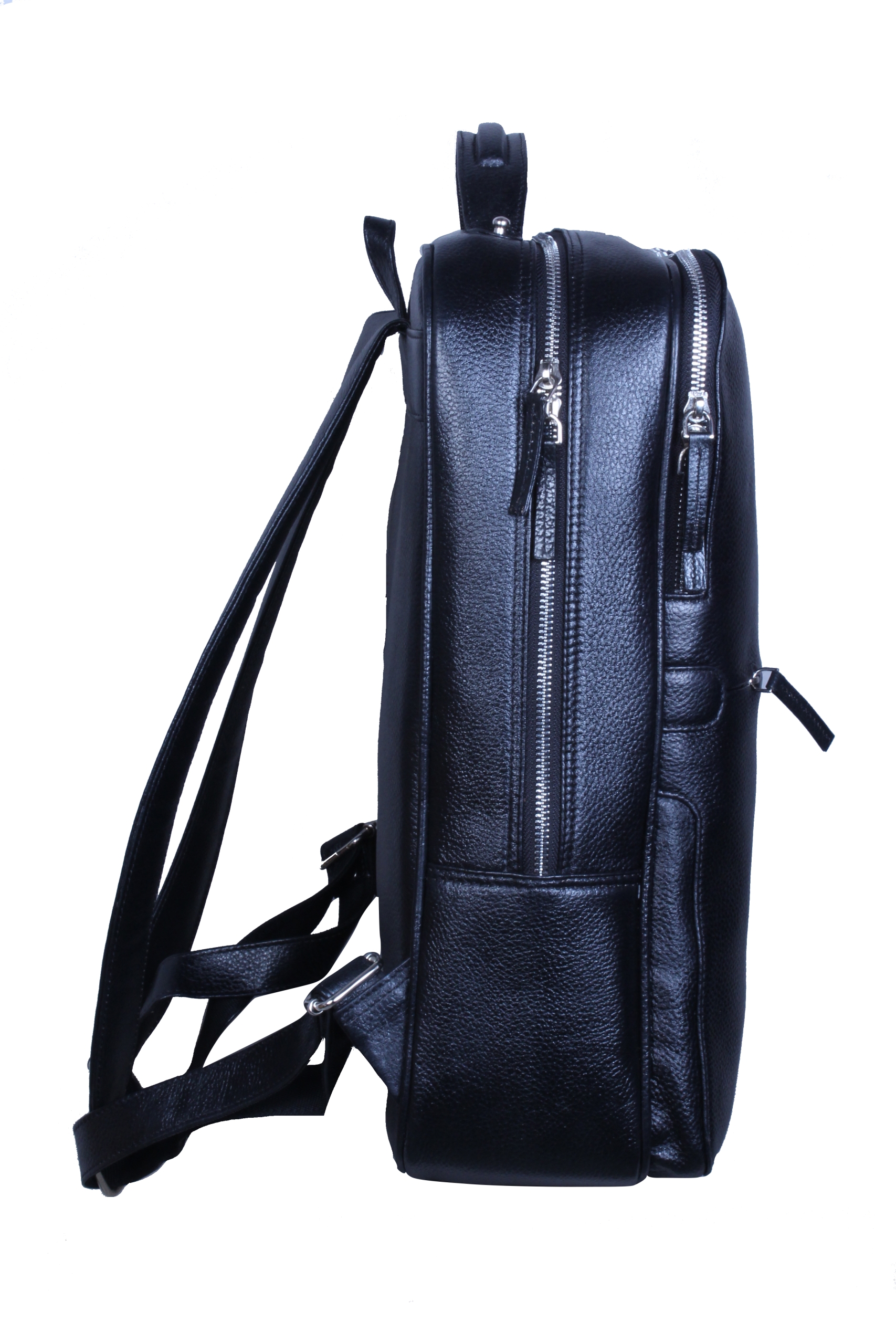 Leather laptop backpack bag for men and women SZ - Image 3