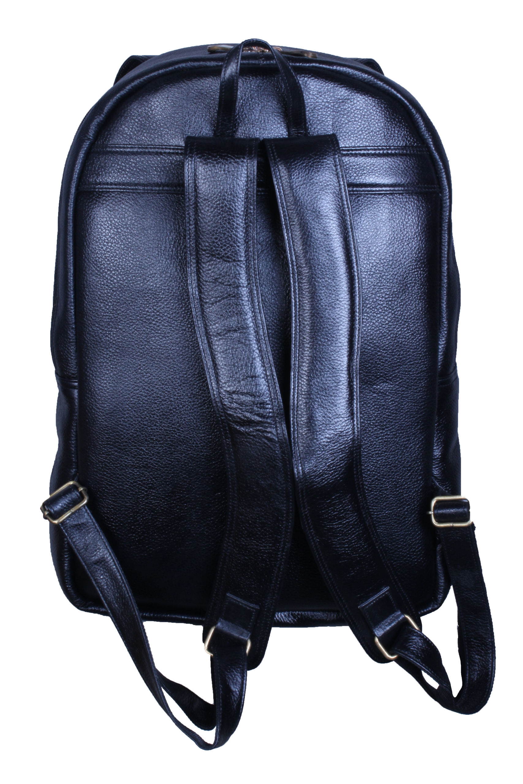 Leather laptop backpack bag for men and women 2B - Image 3