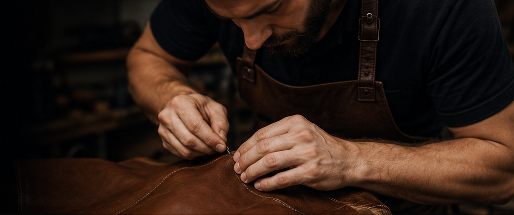 Marching Antz leather craftsmanship